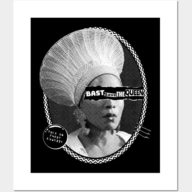 BAST SAVE THE QUEEN! Wall Art by blairjcampbell